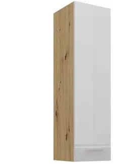 Kuchynské skrinky visiace Skrinka do kuchyne artisan biely 30G-108 1F