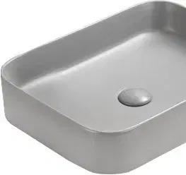 Umývadlá MEXEN - Vena umývadlo na dosku 50 x 37, svetlo šedá mat 22195061