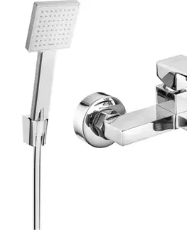 Sprchy a sprchové panely MEXEN/S - Uno R45 vaňové batérie s príslušenstvom, chróm 7143R45-00