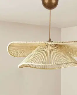 Svietidlá Závesný luster Ratanica Breeze