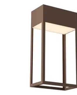 LED osvetlenie Redo 90604 - LED vonkajšie nástenné svietidlo STAND LED/20W/230V IP65 hnedé 90604