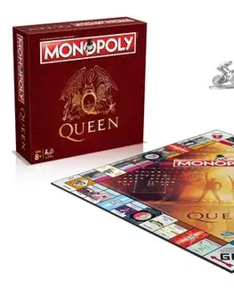 Rodinné hry Winning Moves Hra Monopoly Queen (hra v angličtine)