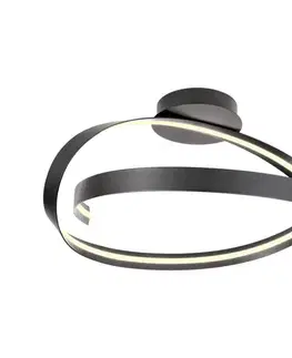 Svietidlá Redo 01-3614 - stmievateľné LED stropné svietidlo IMPULS LED/34W/230V, čierne 01-3614