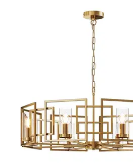 Svietidlá Maytoni H009PL-08G - Luster na reťazi  8xE14/40W/230V H009PL-08G