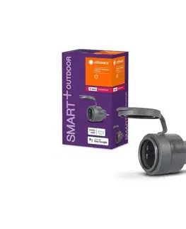 LED osvetlenie Ledvance - Vonkajšia inteligentná zásuvka SMART+ PLUG 3680W IP44 SCHUKO 4058075729322