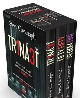 Detektívky, trilery, horory Právnické prípady Eddieho Flynna (box) - Steve Cavanagh,Vladislav Gális