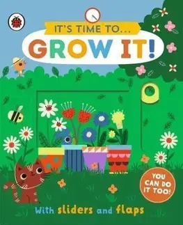 Leporelá, krabičky, puzzle knihy It's Time to... Grow It! - neuvedený,Carly Gledhill