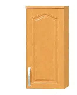 Kuchynské horné skrinky KONDELA Lora MDF New W30/735 P horná kuchynská skrinka jelša