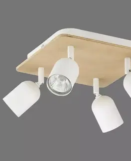 Lampy do obývačky Luster Top Wood BS 3297 LS4