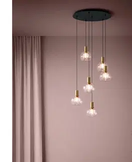 Svietidlá Eglo 390279 -LED Stmievateľný luster na lanku TERQUE 6xLED/5,4W/230V 3000K pr.54cm 390279