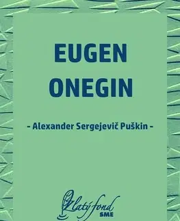 Svetová beletria Eugen Onegin - Alexander Sergejevič Puškin