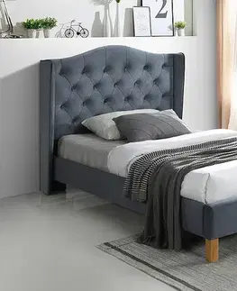 Postele Posteľ ASPEN VELVET 120 Signal