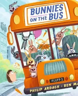 Leporelá, krabičky, puzzle knihy Bunnies on the Bus - Philip Ardagh