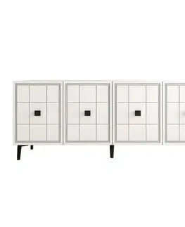 Komody Konzolový stolík Yuka 150 - White