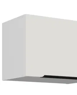 Kuchynské skrinky visiace Kuchynská skrinka Aria-Wh/Wh Anti Fingerprint 50gu-36 1f