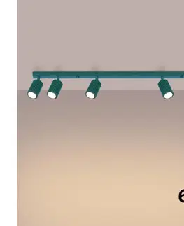 Svietidlá BRILAGI - LED bodové svietidlo CRESTO 6xGU10/10W/230V tyrkysové BR.1951
