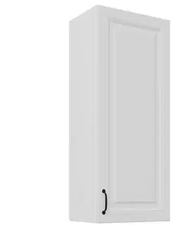 Kuchynské skrinky visiace Skrinka do kuchyne Stilo biely matná/biely 45G-108 1F