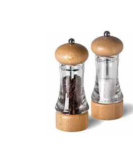 Mlynčeky Cole&Mason - Sada mlynčekov na soľ a korenie BASICS 2 ks buk 16 cm H755280