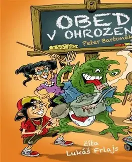 Rozprávky Wisteria Books Obed v ohrození - audiokniha na CD