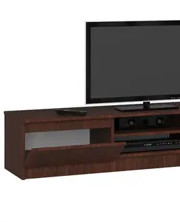 TV stolíky Moderný TV stolík ROMANA160, wenge