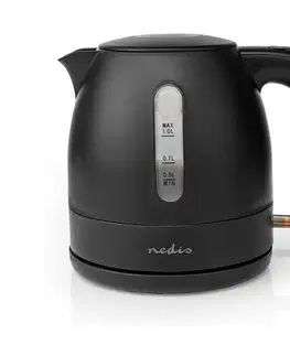 Predlžovacie káble  KAWK300EBK - Rýchlovarná kanvica 1 l 2150W/230V čierna KAWK300EBK