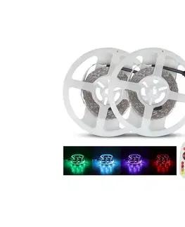 LED osvětlení  LED RGB Stmievateľný pásik 2x5m LED/4,8W/230V + DO 2630