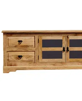 TV stolíky TV stolík Guru 140x60x45 indický masív mango