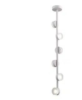 Svietidlá  140016 - LED Luster na tyči COMFORT 6xLED/5W/230V biela 140016
