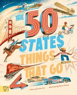 Príprava do školy, pracovné zošity The 50 States: Things That Go - Kristen Lee