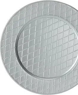Podnosy a tácky Podložka pod tanier Silver Rhombus, 33 cm
