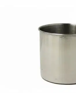 Hrnčeky, šálky, podšálky MAKRO - Hrnček nerezový 8,5cm, 250ml