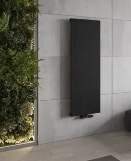 Radiátory do kúpeľne MEXEN - Kúrka vykurovací rebrík/radiátor 1400 x 400 mm, 995 W, čierny W210-1400-480-00-70
