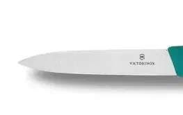 Kuchynské nože VICTORINOX Nôž na ovocie a zeleninu 10 cm VICTORINOX Polypropylen 10 cm  Tyrkysová