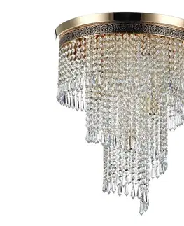 Svietidlá Maytoni DIA522-CL-07-G - Stropné svietidlo CASCADE 7xE14/60W/230V DIA522-CL-07-G