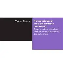 Ekonómia, Ekonomika Trh bez přívlastků, nebo ekonomickou demokracii? - Václav Remeš