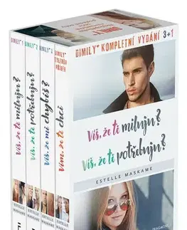 Young adults Víš, že… DIMILY 1.-4. díl – box - Estelle Maskame