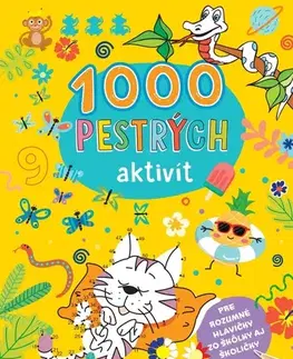 Príprava do školy, pracovné zošity 1000 pestrých aktivít