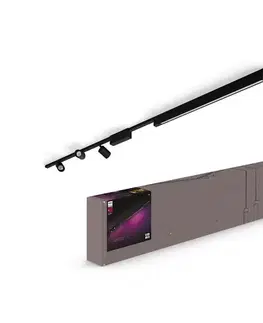 Svietidlá Philips-SADA 4xLED RGB Stmievateľné svietidlo do lištového systému Hue LED RGB/44,6W/230V 8719514407800
