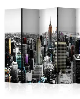 Paravány Paraván Iridescent skyscrapers Dekorhome