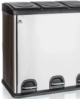 Odpadkové koše Brilanz Kôš na triedený odpad Savery, 3 x 20 l, 60 l