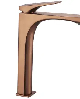 Kúpeľňové batérie REA - Umývadlová batéria PREMIUM Joe Brush Copper High REA-B8948