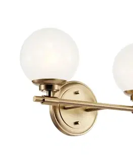 Svietidlá Elstead Kichler KL-BENNO2-CPZ - LED Kúpeľ. svietidlo BENNO 2xG9/3W/230V IP44 mosadz KL-BENNO2-CPZ