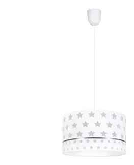 Svietidlá  Detský luster PIKKI 1xE27/60W/230V šedá 0553