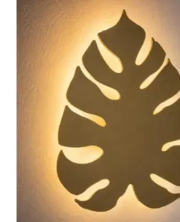 Svietidlá  Nástenné svietidlo MONSTERA 3xG9/8W/230V zlaté 4665