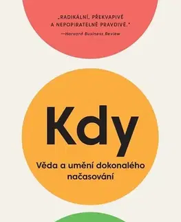 Motivačná literatúra Kdy - Daniel H. Pink