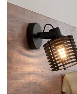 Svietidlá Eglo 900739 - Nástenné bodové svietidlo SEGOVIA 1xE27/40W/230V 900739