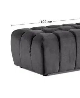 Taburetky NABBI Losta taburetka tmavosivá