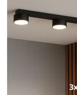 Svietidlá BRILAGI - LED bodové svietidlo MONO 3xGX53/30W/230V čierne 89-005B