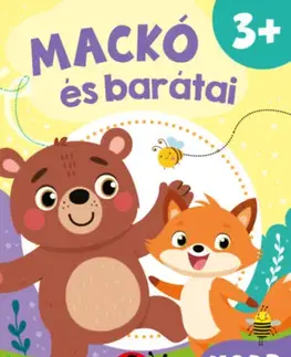 Pre deti a mládež - ostatné Mackó és barátai - matricás füzet 3+
