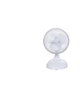 Ventilátory Eurolamp Stolný látor 15W/230V pr. 20 cm biela 147-29073
